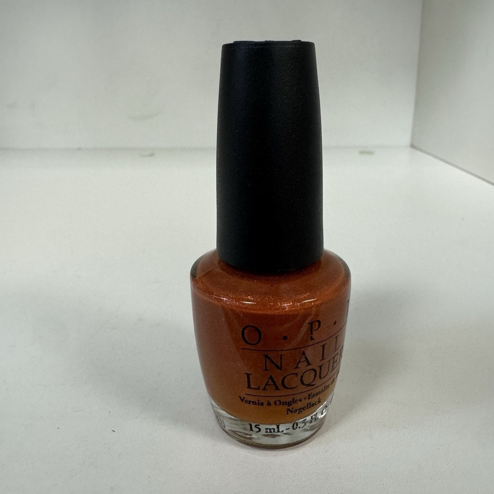 OPI BRONZED TO PERFECTION (NL B80) Nail Lacquer Polish Full Size .5 Oz